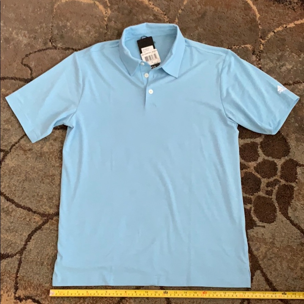 New Adidas Men’s Golf Polo. Climalite. Size Small